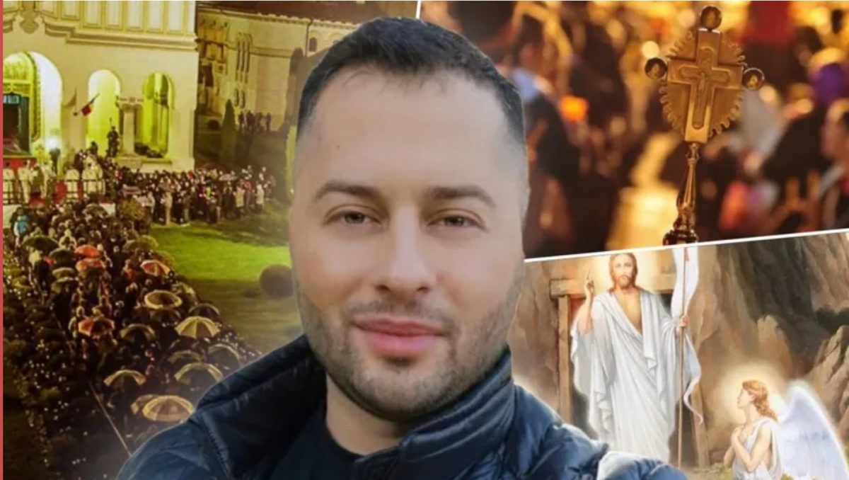 Daniel Balaş şterge pe jos cu credincioşii care merg la Înviere: „Ce lumină luaţi voi? Cea a lumânării se stinge. Pe cea din interiorul vostru când o aprindeţi? Voi iubiţi Învierea doar o dată în an”