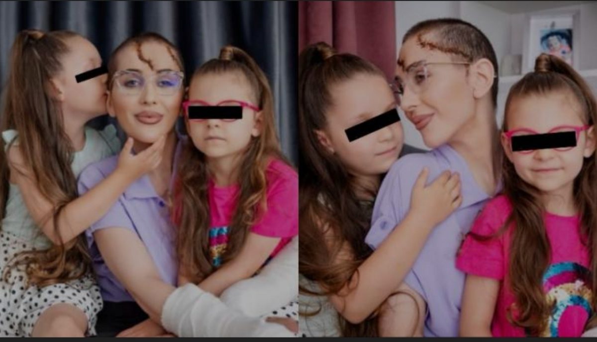 Fetițele Danei Roba au fost martore la fapta tatălui lor. Make-up artistul susține ca va apela la psiholog: „Acest monstru a lăsat traume…”