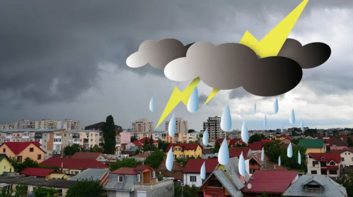 Atenționare meteo imediată! Este așteptat un anticiclon care aduce cupolă de grindină şi furtuni electrice violente