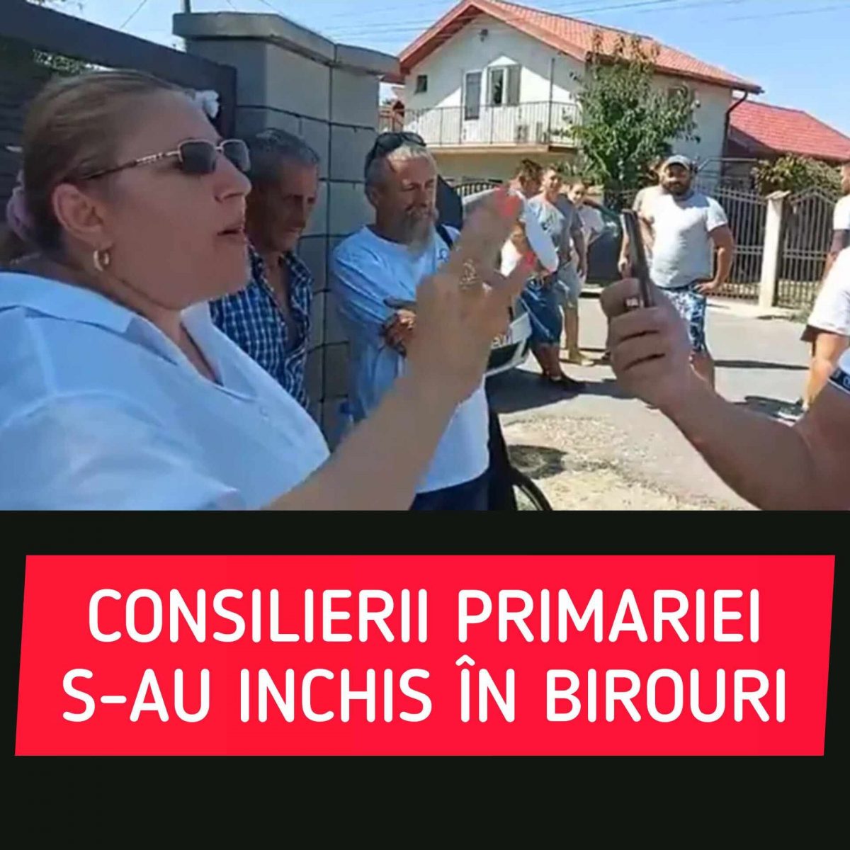 Diana Şoşoacă, scandal cu angajaţii de la Primăria Crevedia. Consilierii s-au închis în birouri, edilul este de negăsit! VIDEO