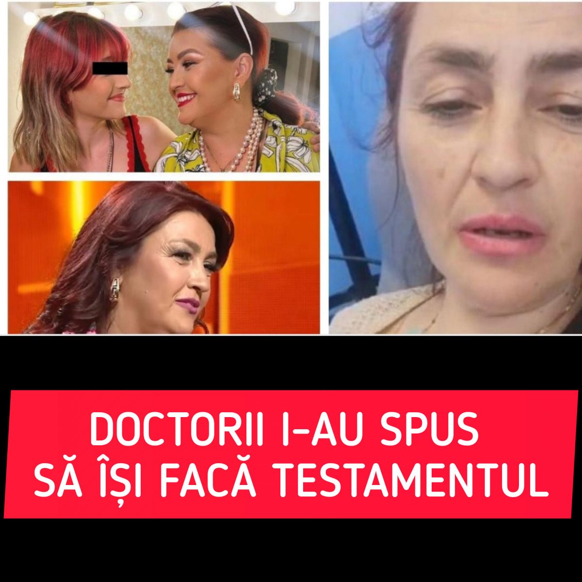 „Doctorii i-au zis să meargă să facă testamentul. Nu îmi arată când plânge și că este speriată de situație” Rona Hartner, dezvăluiri dureroase despre susținerea primită de la fiica sa