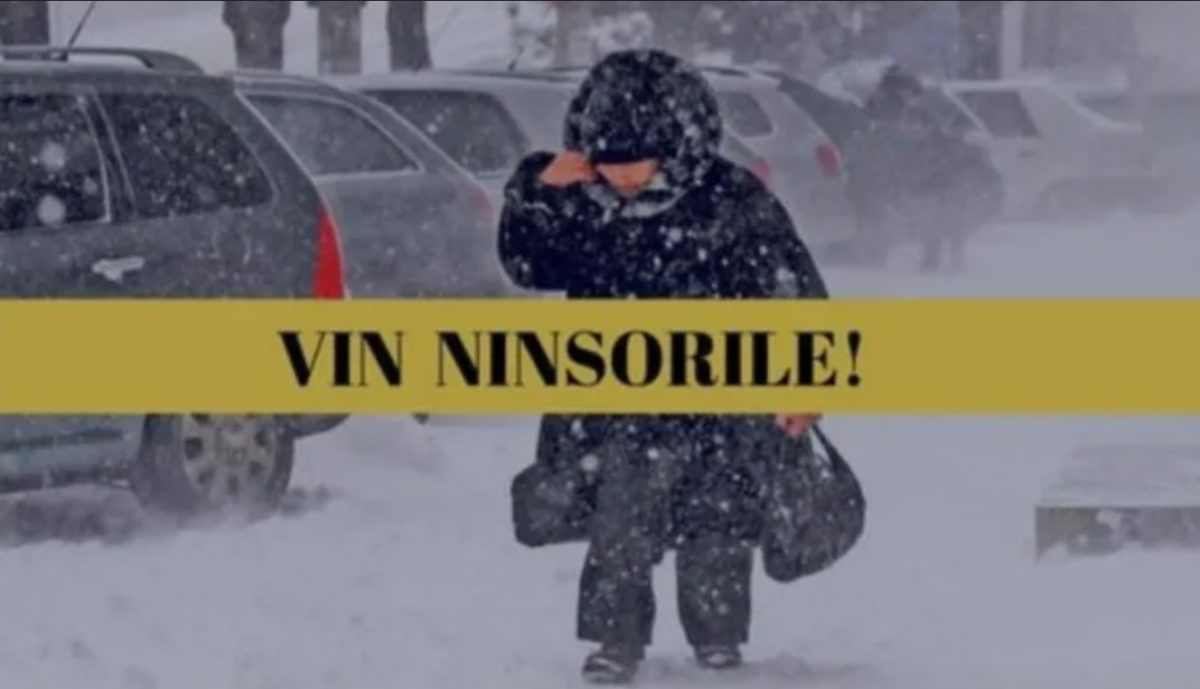Alerta ANM. Ciclonul polar pătrunde în România