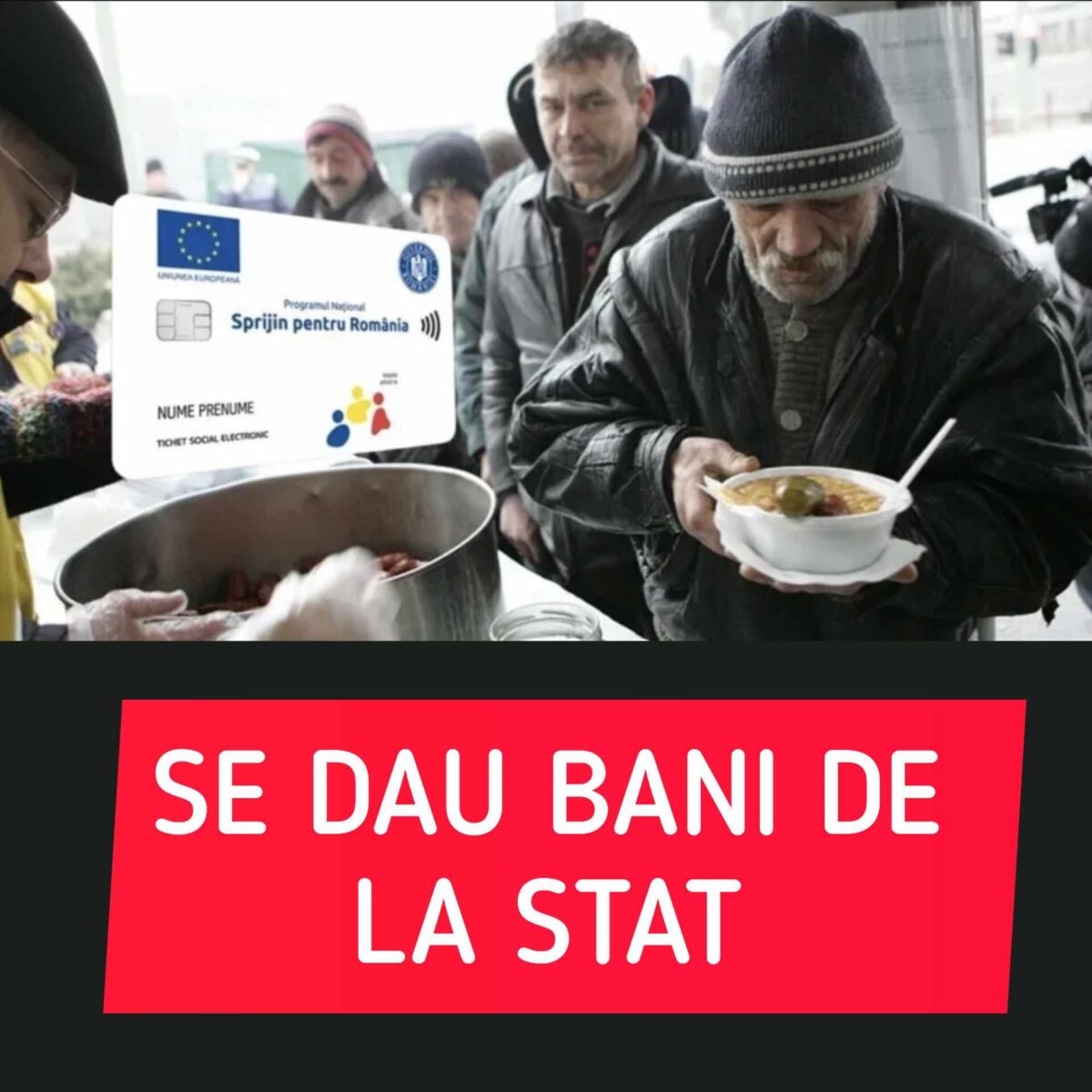 Se dau bani de la stat. Beneficiază de ajutoare de la Ministerul Muncii 16.000 de români amărâţi