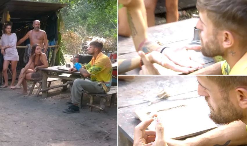 INCIDENT ȘOCANT LA SURVIVOR! A RĂMAS ȘTIRB ȘI I-A PUS DINTELE ÎN PALMĂ: “MI-A CĂZUT”