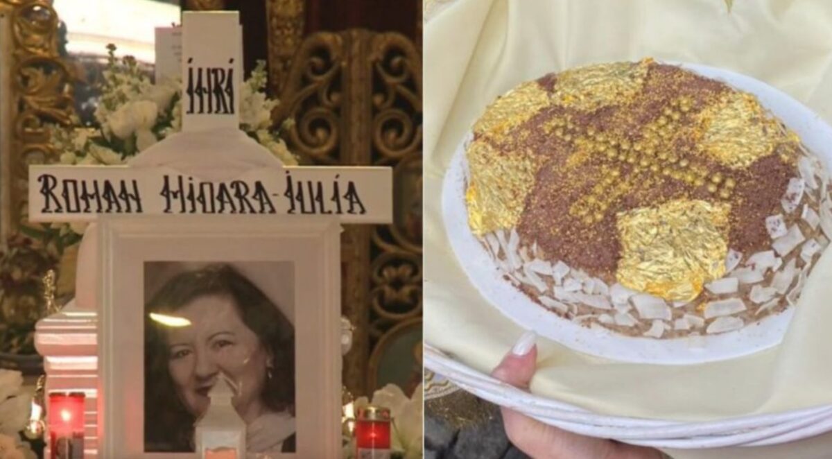 Ce a pus Oana Roman în pachetele pe care le-a împărțit la înmormântarea Mioarei Roman. Coliva a creat un adevărat scandal!