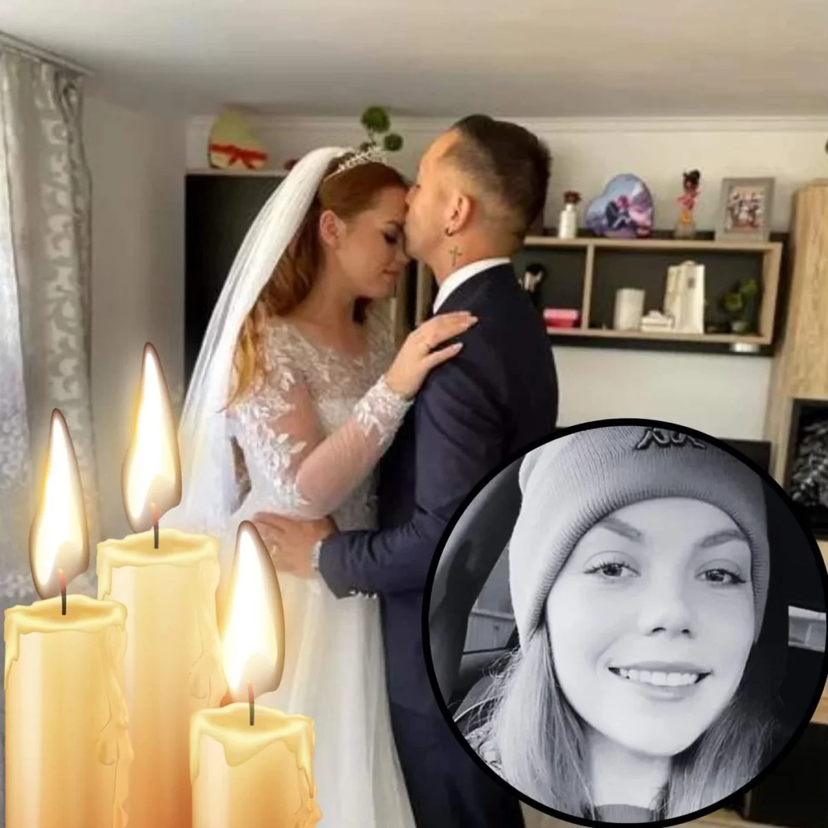 Ea este Lavinia, tânăra de 24 de ani moartă în accidentul cumplit din Suceava. Se căsătorise de curând și visa la o viață fericită