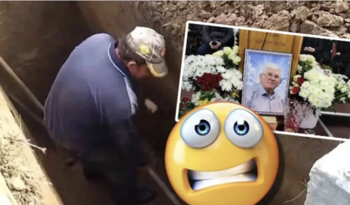Scene șocante într-un cimitir din România. Un bărbat și-a dezgropat prietenul mort pentru că l-a visat și i-ar fi spus în vis că este încă viu