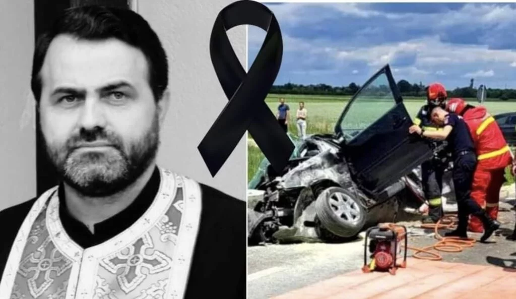 Ilie, preotul din Argeș ucis de un șofer de 18 ani fără permis. Lasă în urmă o soție și doi copii