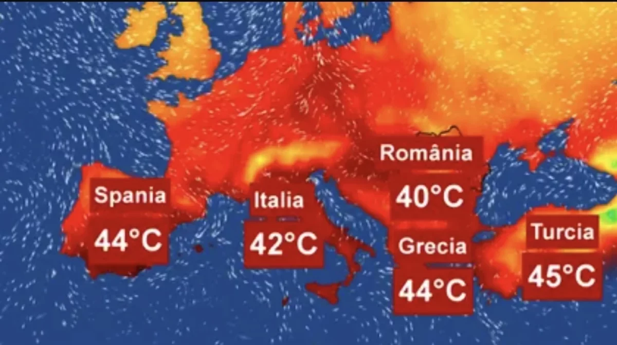 Avertisment înfiorător al meteorologilor, vine canicula. Temperaturile ajung la aproape 50 de grade Celsius