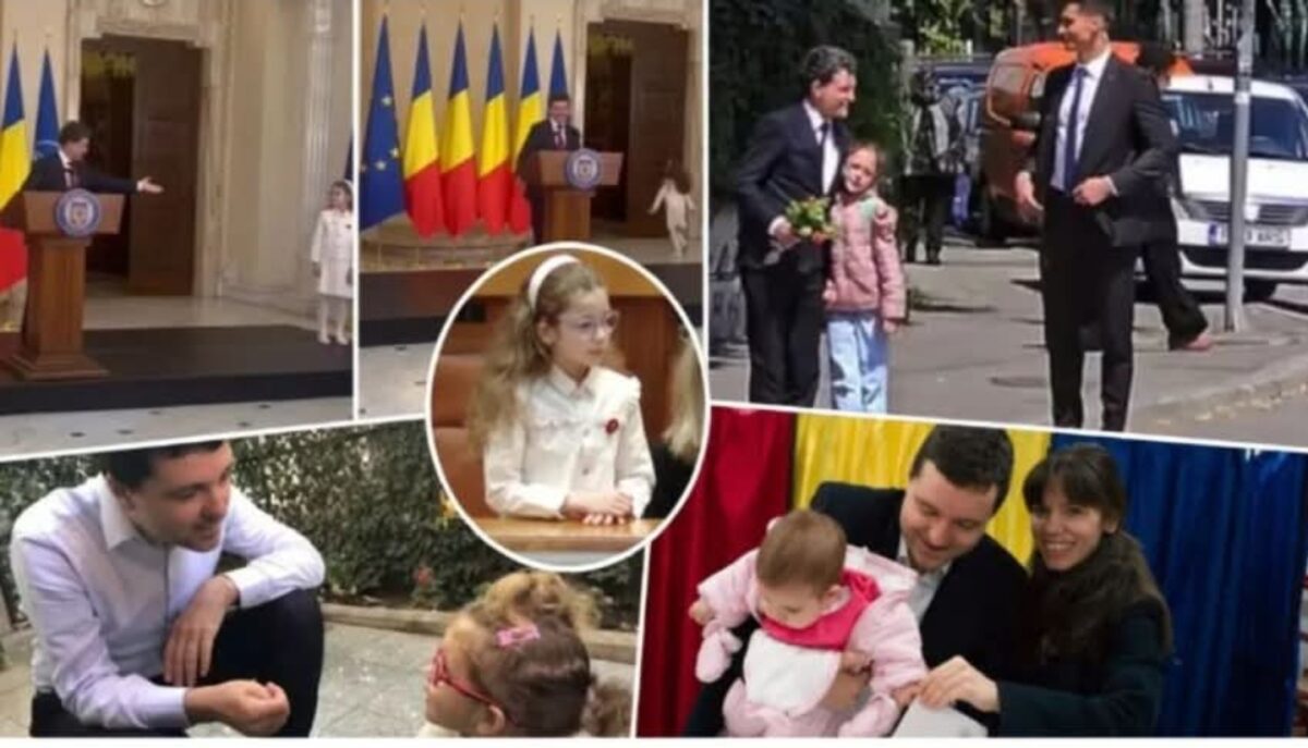 Reacție neașteptată a Aheei, fiica lui Nicușor Dan, în timpul discursului pe care tatăl său l-a ținut la ceremonia de învestire: „A fost cu emoții, cu mulți oameni”