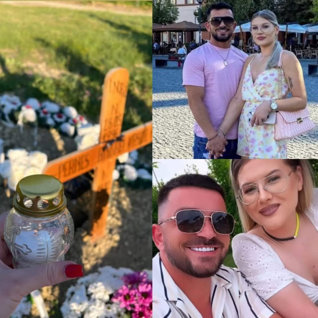 Sabrina Imbrea, în lacrimi la mormântul lui Andrei Perneș! Gestul făcut de fosta lui soție la cinci luni după accidentul mortal