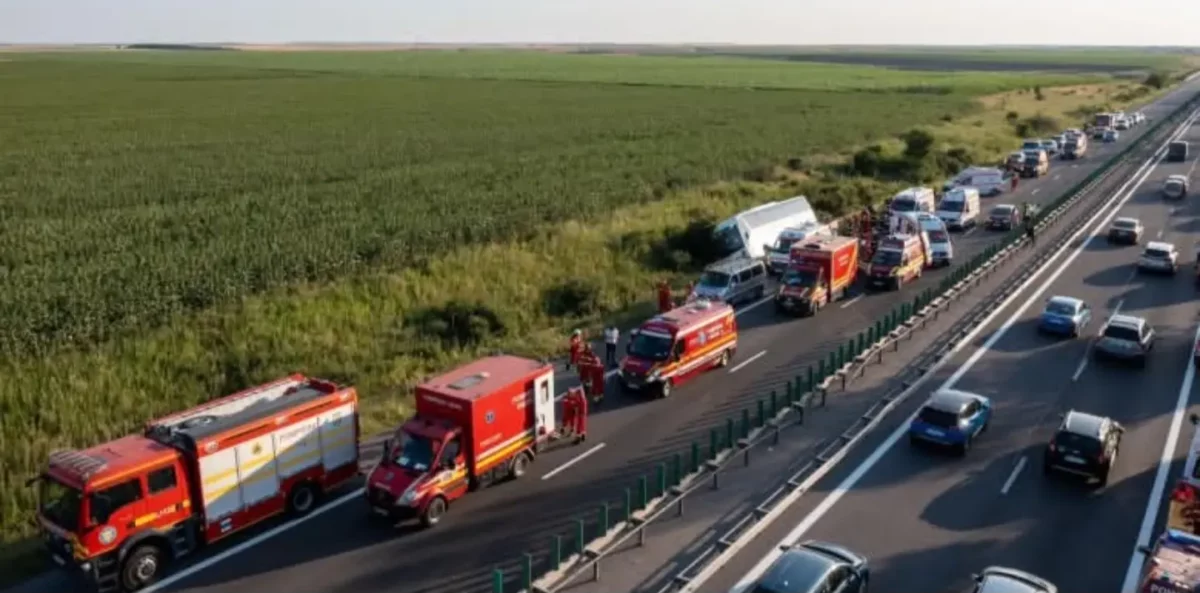 Noi detalii despre starea de sănătate a copiilor răniți după ce autocarul cu care mergeau la mare s-a răsturnat pe Autostrada Soarelui