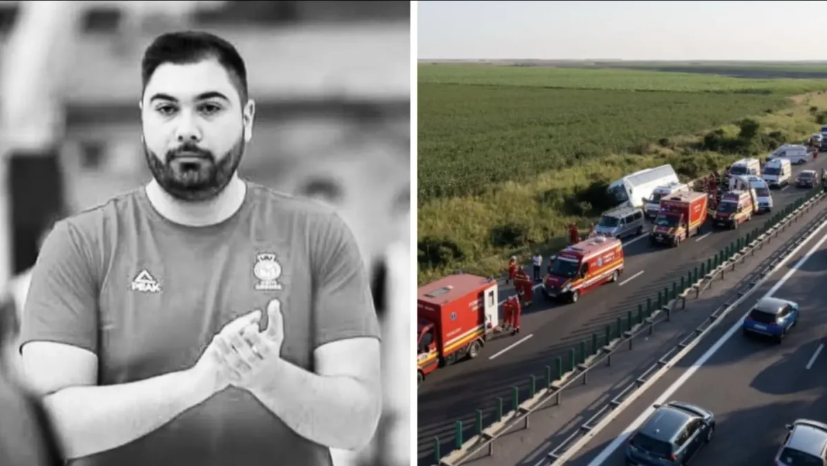 Cine este bărbatul care a murit în autocarul răsturnat pe A2. Marius avea doar 23 de ani și era antrenor de baschet