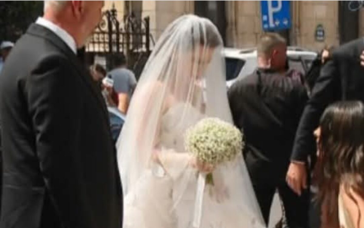 Kira Hagi, mireasă de poveste în creație Oscar de la Renta: o nuntă ca-n filme în familia Regele Hagi