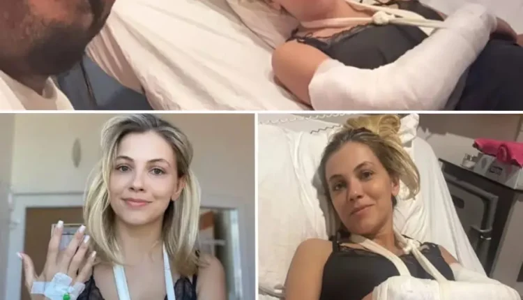 Andreea Ibacka, fractură la cot după un accident în centrul Bucureștiului! Ce a povestit actrița despre clipele de groază