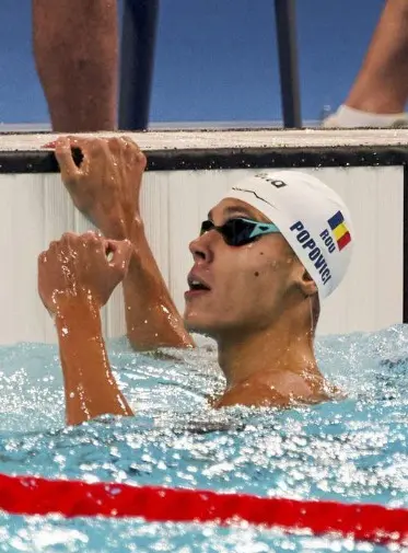 David Popovici, cursă fabuloasă la Mondialul de Natație. Ce a făcut sportivul român în Singapore