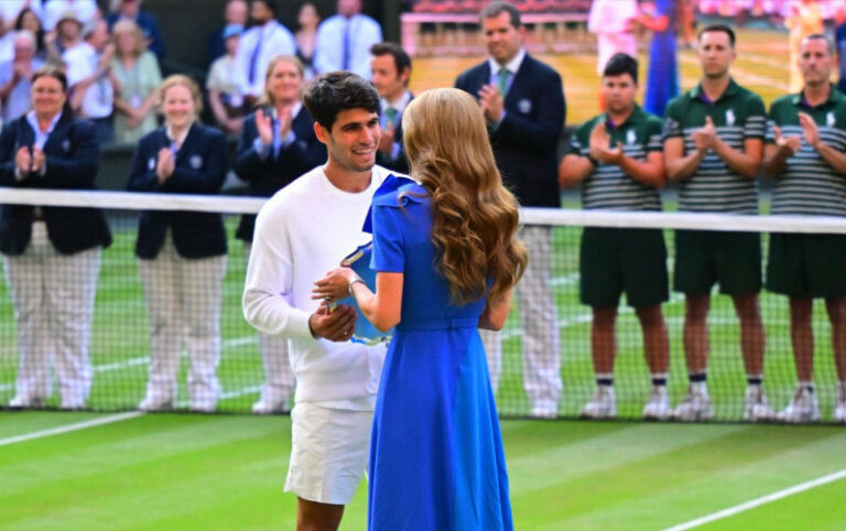 Gestul neasteptat al lui Carlos Alcaraz fata de Kate Middleton, dupa finala de la Wimbledon