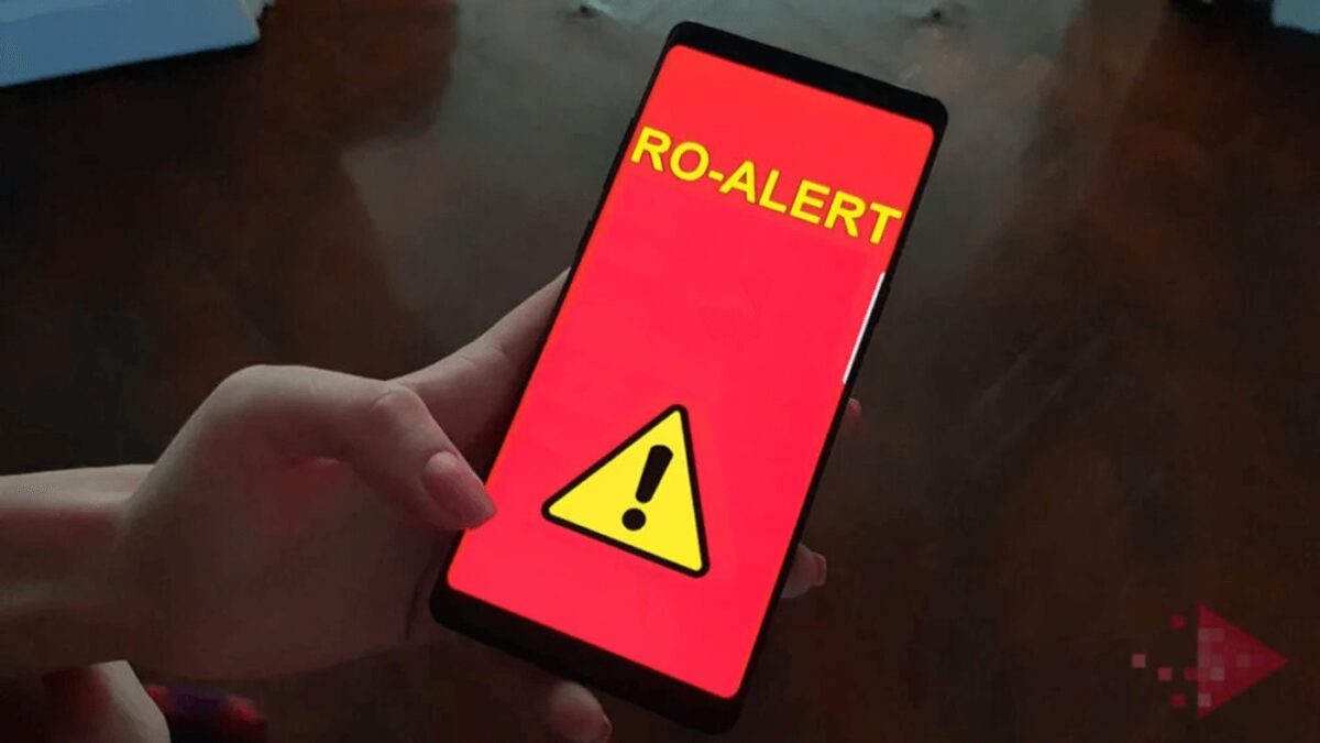 Așa RO-alert nu s-a mai primit. Avertizare imediată, adăpostiți-vă