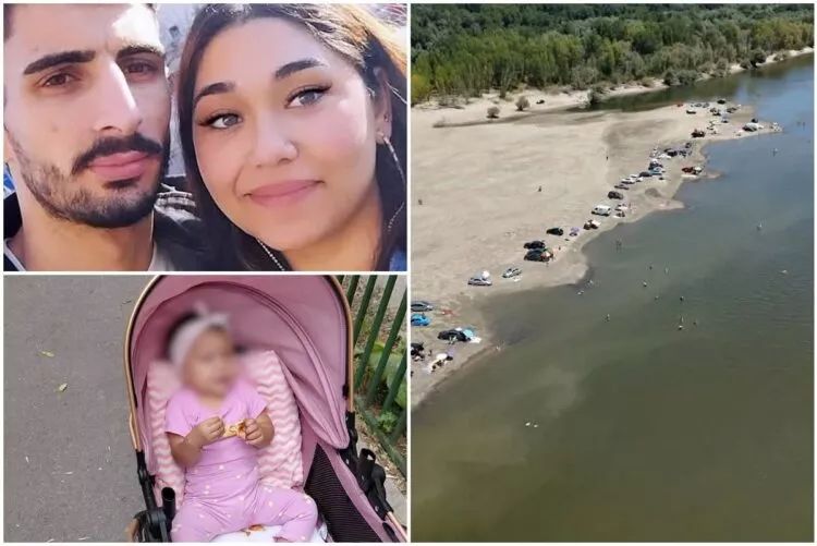 Proaspăt căsătoriți, Robert și Ștefania sunt cei doi tineri care au murit înecați în Dunăre. O fetiță de 9 luni a rămas orfană