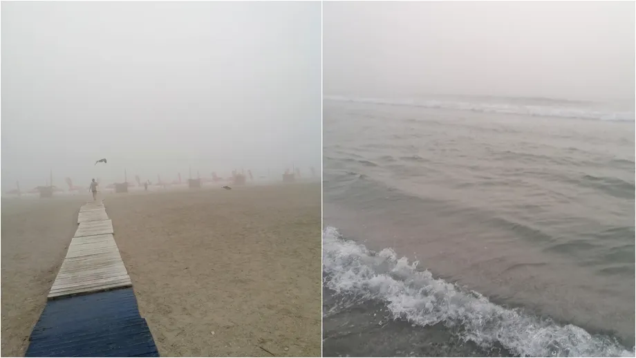 Fenomen neobișnuit pe litoral: ANM a emis o atenționare meteo. Ce a apărut în mai multe stațiuni de la malul Mării Negre