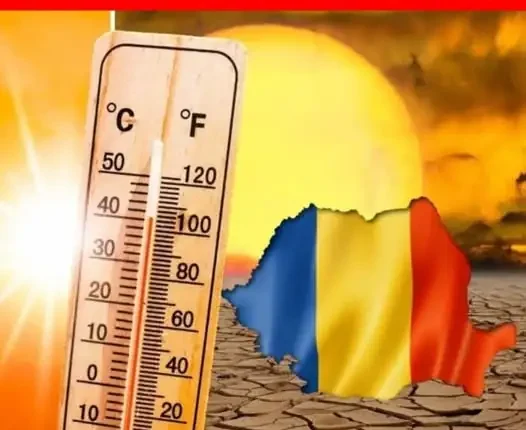 Caniculă extremă! Cod galben de temperatură pentru Maramureș, Crișana, Banat, Transilvania și Oltenia – maxime de 36 °C și indicele temperatură‑umezeală în pericol!