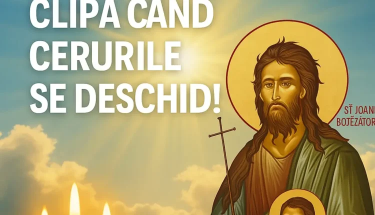 29 august, ziua în care se deschid cerurile! Ce trebuie să faci dimineața ca să fii protejat tot anul