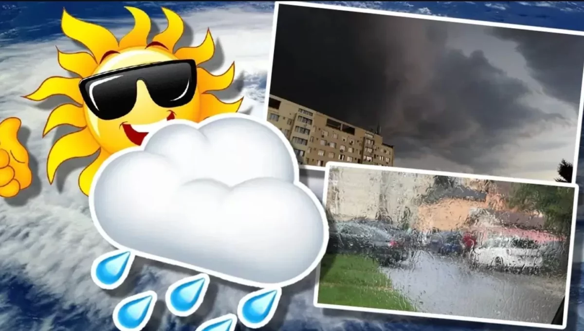 Atenționare de vreme severă imediată. Peste jumătate din țară din țară vizată de furtuni violente