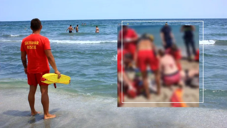 A intrat în mare cu un rucsac plin cu nisip și a fost scos fără viață. Bărbat de 30 de ani, înecat la Eforie Sud. Video