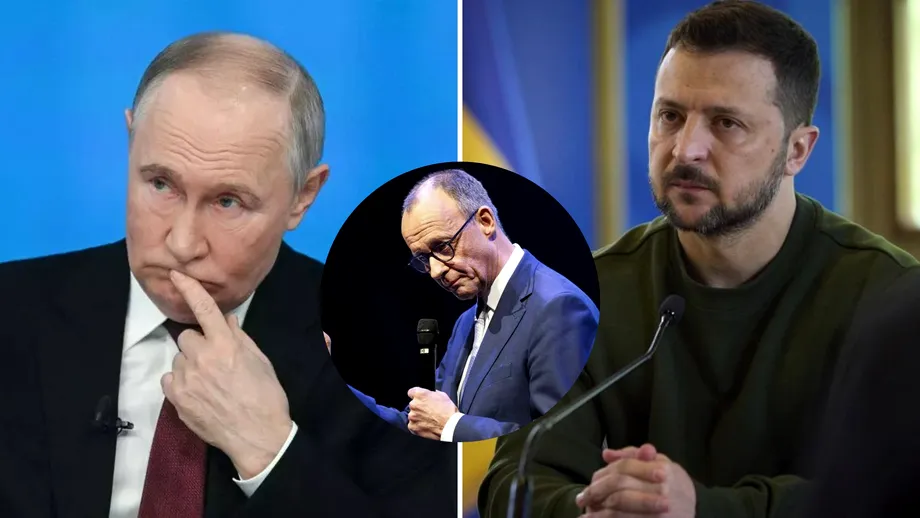 Vladimir Putin a acceptat să stea față în față cu Volodimir Zelenski. Când ar urma să aibă loc întâlnirea istorică. Anunțul lui Friedrich Merz