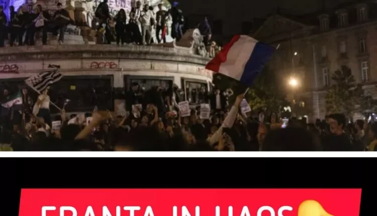 Proteste violente la Paris: Gara de Nord blocată, jandarmii au folosit gaze lacrimogene