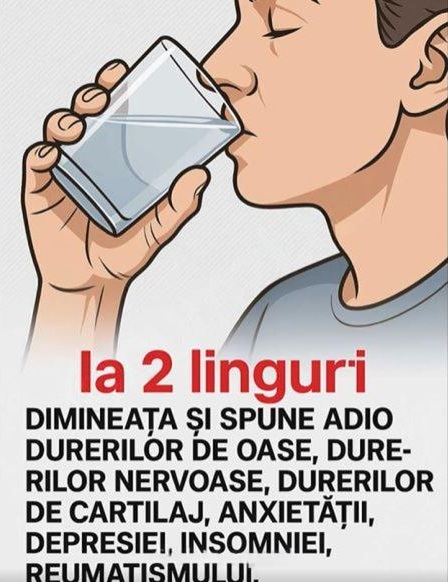 Două linguri dimineața și îmi vei mulțumi pentru totdeauna