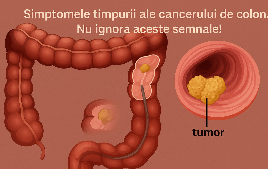 Simptome timpurii ale cancerului de colon