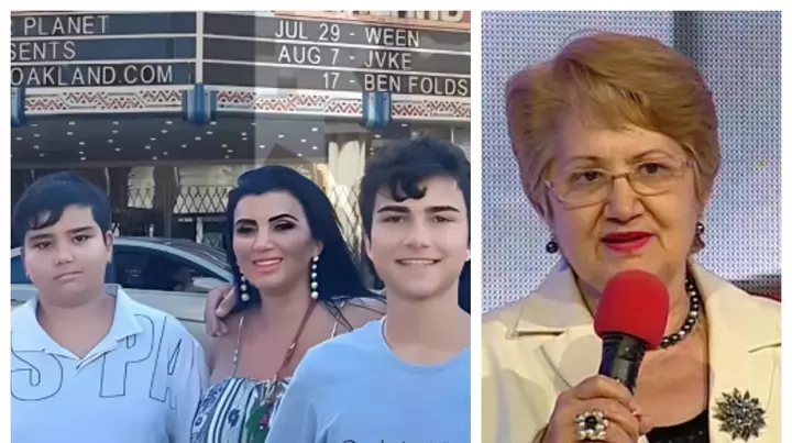 Surpriză la înmormântarea mamei Adrianei Bahmuțeanu! Maximus Prigoană a venit să-și conducă bunica pe ultimul drum