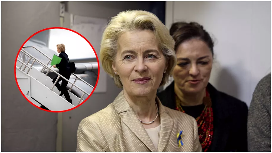 Incident aerian grav: avionul Ursulei von der Leyen, vizat de un bruiaj pus pe seama Rusiei. Ce s-a întâmplat cu aeronava șefei CE
