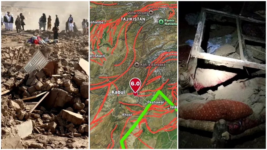 Cutremur puternic soldat cu cel puțin 600 de morți și peste 1.500 de răniți. Tragedia, produsă în Afganistan. Update