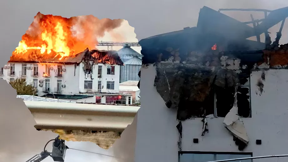 Video. Incendiu devastator la un hotel din Prahova. Două muncitoare străine, de 21, respectiv 24 de ani, găsite carbonizate. Update