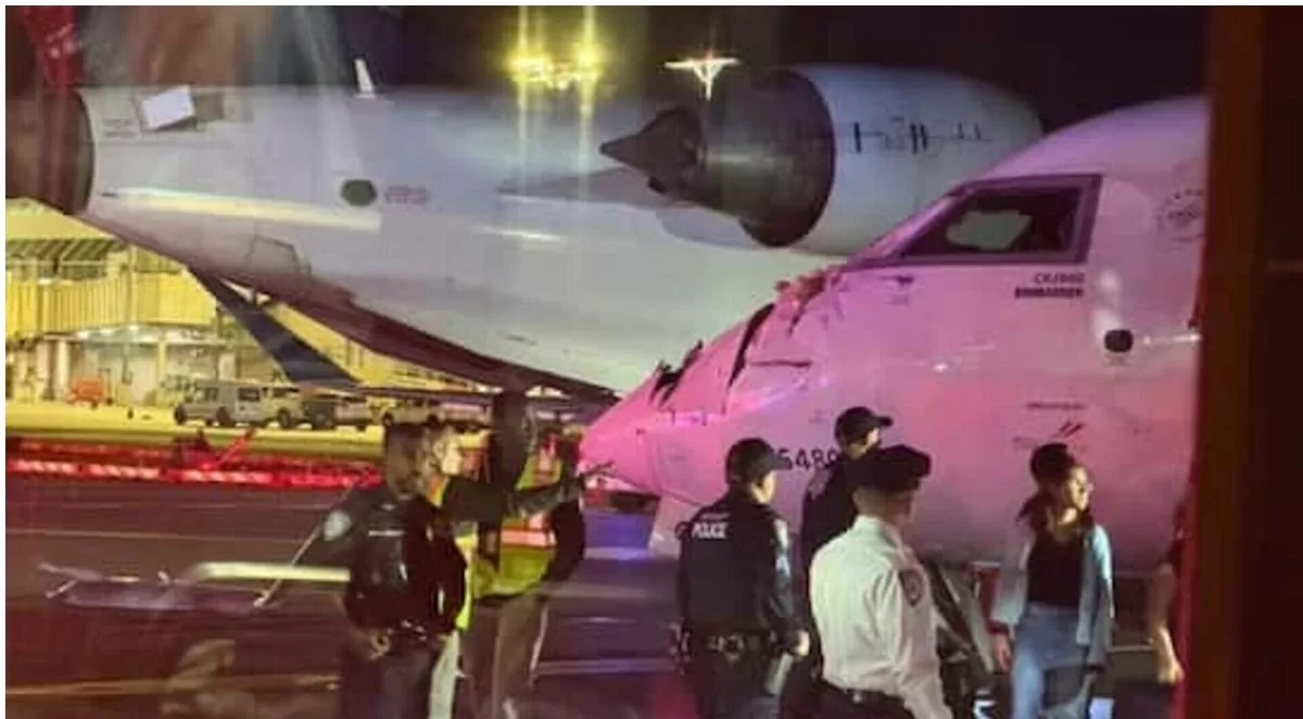 Două avioane de pasageri s-au ciocnit. Este alertă totală