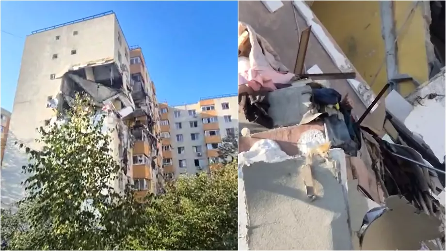 Video. Bărbat prins sub dărâmături filmat în timp ce roagă pompierii să fie salvat. Imagini de groază după explozia din Rahova
