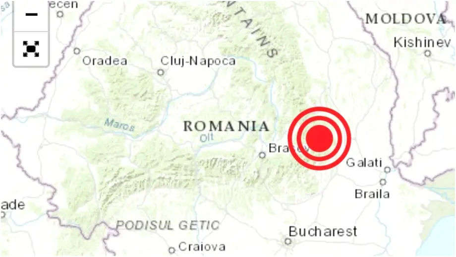 Un nou cutremur a zguduit România, miercuri dimineață. A fost cel mai mare seism din ultimele două luni