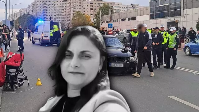 Înmormântare Elena, tânăra mămică ucisă pe trecerea de pietoni din Berceni. Fiul femeii e un monument de durere, fetița de 2 ani o strigă neîncetat pe mami