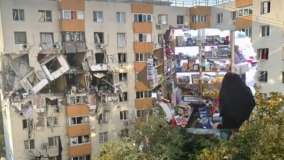 Video. Momentul exploziei din Rahova, surprins de camerele de supraveghere ale unui magazin: pereții s-au cutremurat, produsele au zburat de pe rafturi