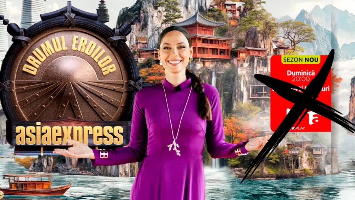 Modificare în grilă Antena 1! „Asia Express”, scoasă din grila TV de duminică. Ce se întâmplă cu show-ul prezentat de Irina Fodor
