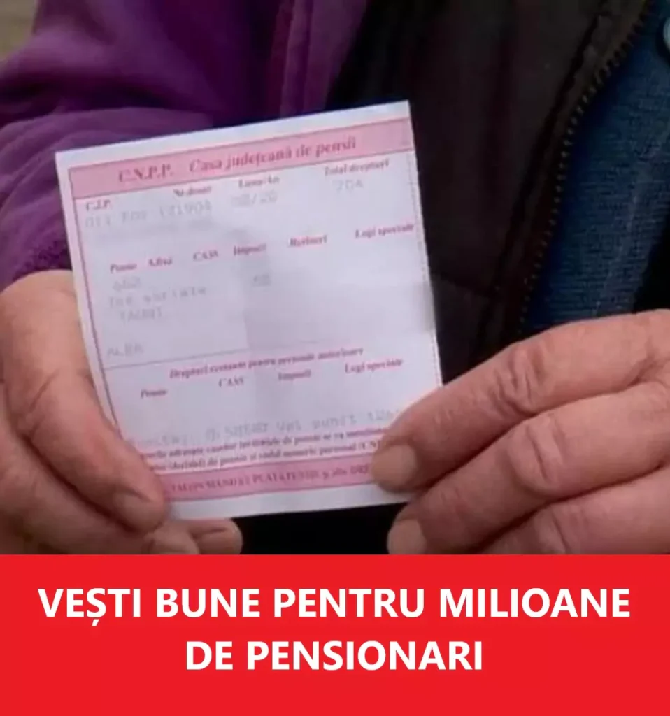 Veste excelentă pentru pensionari! Decizia a fost aprobată – urmează bani în plus la pensie