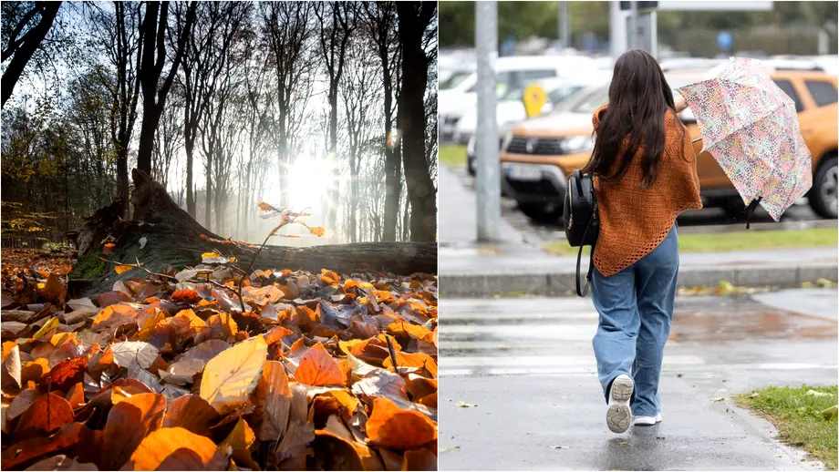 Prognoza ANM pentru 10 – 23 noiembrie. Când se încălzește vremea și unde sunt așteptate precipitații