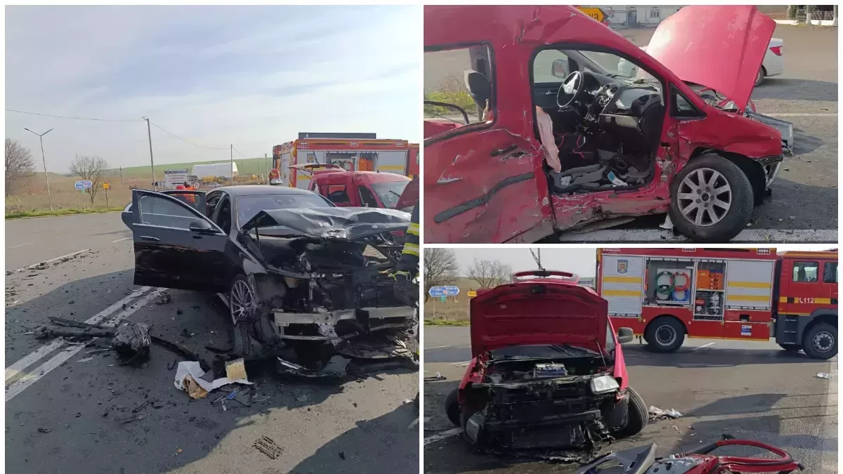 O nouă tragedie zguduie România. Sunt cel puțin 10 victime, intervine elicopterul smurd