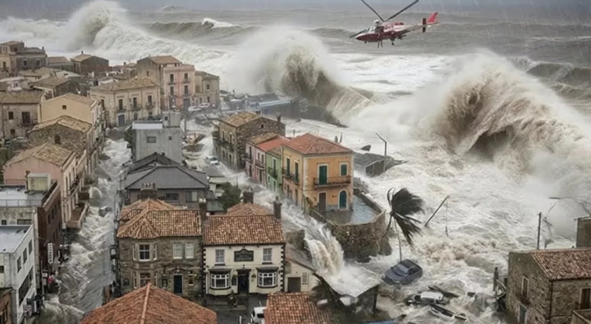 Este stare de alertă. Peste 1000 de persoane au fost evacuate