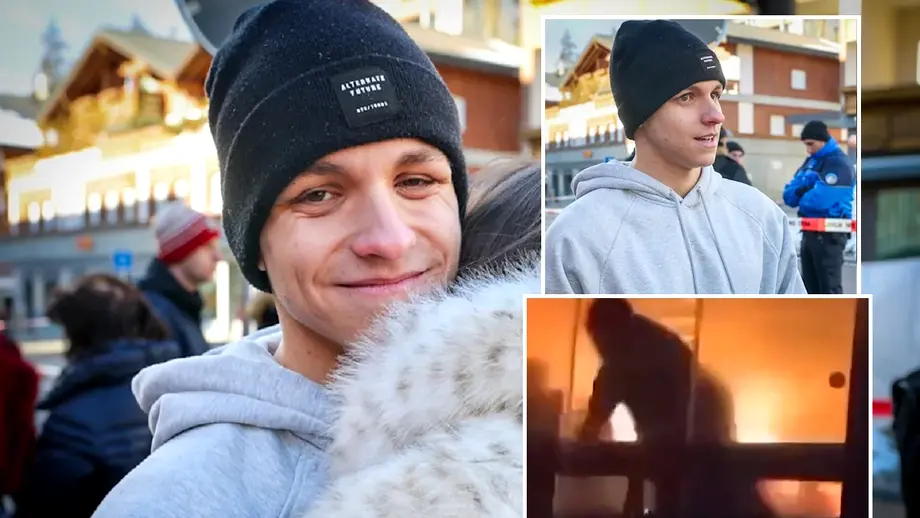 El este eroul din Crans Montana. La doar 19 ani, Gianni și-a riscat viața să îi salveze pe semenii săi. Povestea tânărului curajos