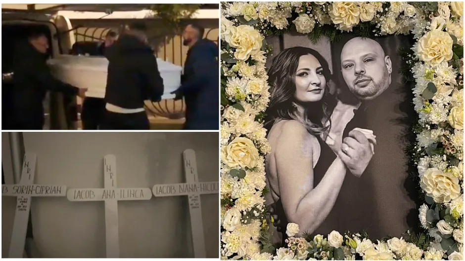 Ultimele detalii despre înmormântarea familiei Iacob, ucisă în tragedia din Iași! Diana își va face somnul de veci îmbrăcată în uniforma de căpitan, ținându-și bebelușa în brațe