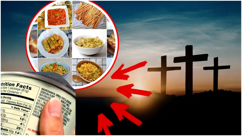Postul Paștelui și pericolul din farfurii: alimentele banale care ascund zeci de E-uri și nutrienți dubioși