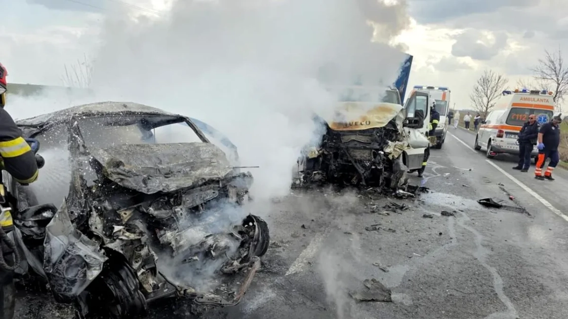 Dumnezeule, a murit ars de viu! Accident ÎNFIORĂTOR în…Vezi mai mult